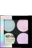 Nip Fab Weightless Strobing Quad إضاءة جيلي هايلايتر بلمعان قابل للزيادة يدوم طويلاً مناسب لجميع ألوان البشرة