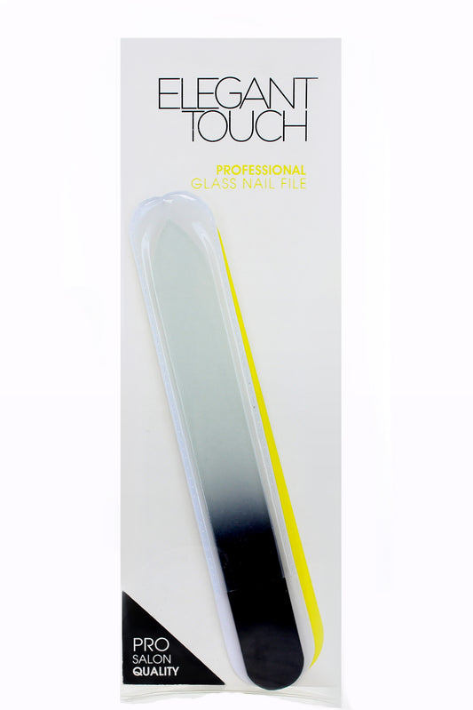 مبرد أظافر زجاجي فاخر من Elegant Touch للحصول على لمسة نهائية ناعمة