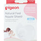 Pigeon Natural Feel Nipple Shield Soft Silicone Comfort For Breastfeeding Size 2 (m)