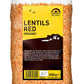Smart Organics Lentils Red - High In Protein, Organic, 500g