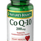 Nature's Bounty Co Q-10 200mg Q-sorb لدعم صحة القلب 45 كبسولة هلامية