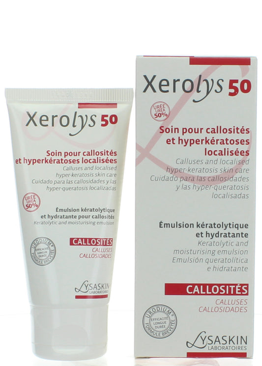 Xerolys 50، ترطيب مكثف وإصلاح حاجز البشرة بالجلسرين واليوريا والسيراميد، كريم 40 جم
