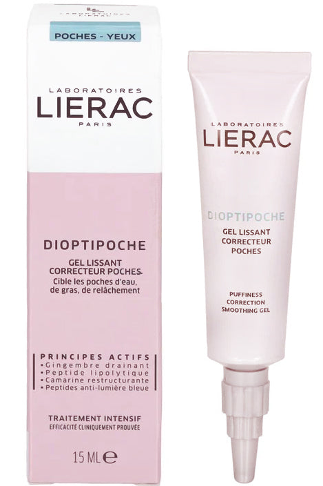Lierac Dioptipoche Correction Smoothing Gel 15ml - Anti-puffiness Eye Care