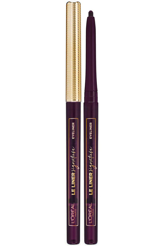 L'oreal Signature Liner 03 Rouge Noir - تصميم برأس قابل للسحب لسهولة الاستخدام