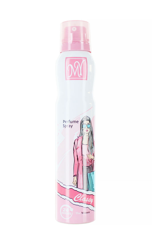 Soracosmetics My Perfume Spray Deodorant Women Long-lasting Odor Protection Classy Fragrance 200ml