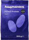 Harmonica Organic Dried Pitted Prunes 200g, Stanley Prunes, Air-dried