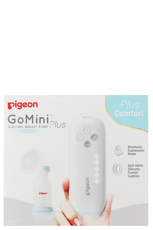 Pigeon Gomini Electric Breast Pump Single Compact & Lightweight With Adjustable Suction Levels For Comfortable Milk Expression