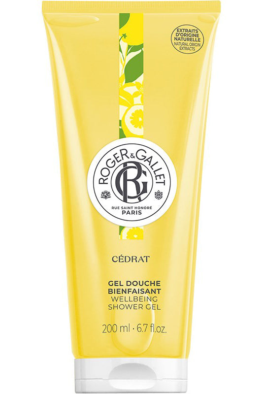 جل الاستحمام المنعش Roger & Gallet Cédrat برائحة الحمضيات المنعشة مع خلاصة الأترج 200 مل