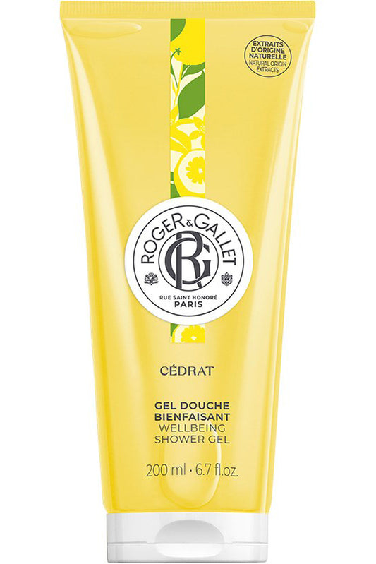 جل الاستحمام المنعش Roger & Gallet Cédrat برائحة الحمضيات المنعشة مع خلاصة الأترج 200 مل