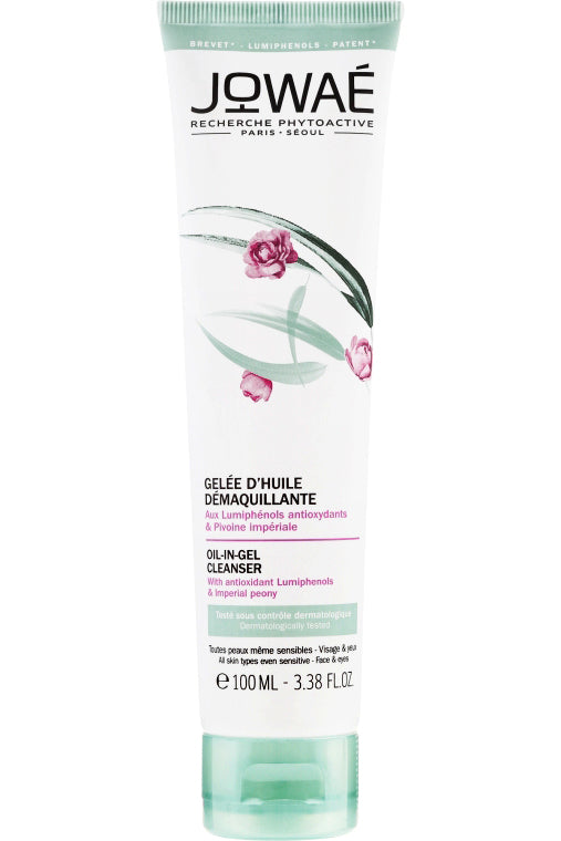 Jowae Oil-in-gel Makeup Remover Gentle Cleansing Formula With Lumiphenols 100ml