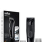 Braun Hc5050 ماكينة قص الشعر التحكم الدقيق في الطول 17 إعدادًا شفرات من الفولاذ المقاوم للصدأ مقبض مريح