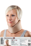 دعامة الرقبة الثابتة من بورت (Bort Cervical Support) - إسفنج تشريحي، ارتفاع 11 سم، غطاء لطيف على البشرة، خفيف الوزن ومريح