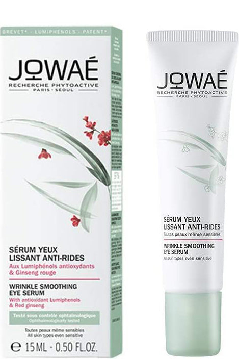 Jowae Wrinkle Smoothing Eye Serum Hydrating Anti-aging Formula With Hyaluronic Acid And Seaweed 15ml