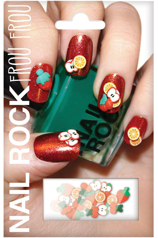 Beauty Rock Nail Wraps Fruit Burst Nrff001 For Bright & Colorful Nails