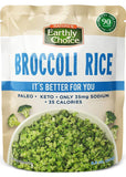 Nature's Earthly Choice Broccoli Rice 241g - Low-carb, Keto-friendly, Low-sodium