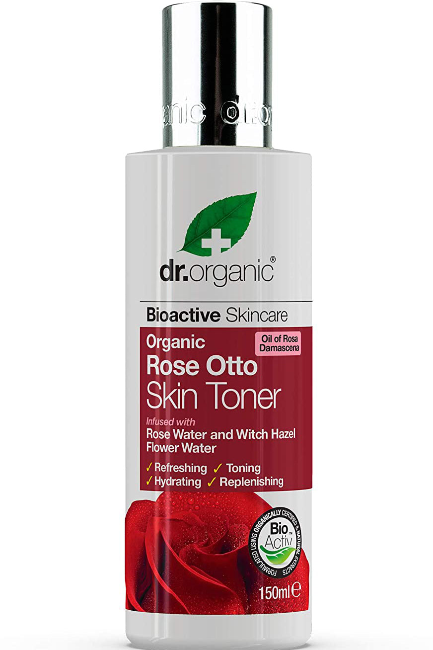 Dr Organic Rose Otto Skin Toner 150ml Hydrating & Refreshing