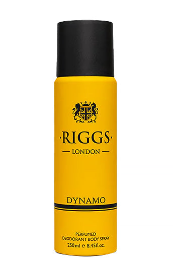Riggslondon Perfumed Deodorant Body Spray Long-lasting Freshness With Moisturizing Formula 150ml Dynamo