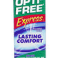 Opti-free محلول عدسات لاصقة لا يتطلب الفرك، راحة ونظافة قصوى 355 مل متوافق مع العدسات الهيدروجيلية المصنوعة من السيليكون
