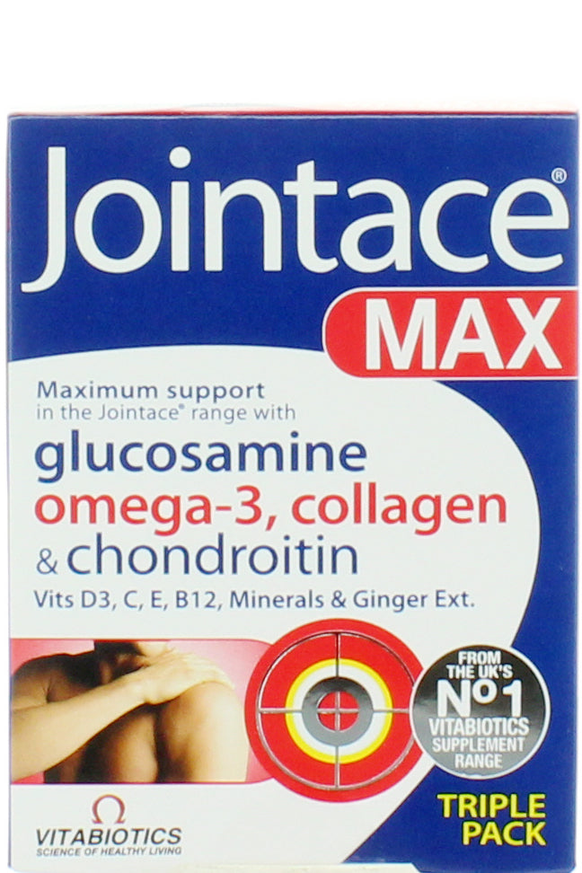 Vitabiotics Jointace Max Triple Pack مع أوميغا 3 84 قرصًا
