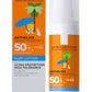لاروش بوزيه أنثيليوس لوشن الأطفال بعامل حماية Spf50+ بزبدة الشيا - حماية عالية جداً من الأشعة فوق البنفسجية، خالٍ من العطور، للبشرة الحساسة - 50 مل
