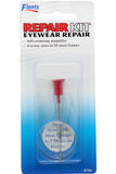 Flents Eyeglass Repair Kit أداة مدمجة مزودة بمفك براغي دقيق ومكبر مدمج لإصلاح النظارات بسرعة