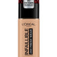 L'oreal Infallible Foundation 24hr 220 Sand - Waterproof Transfer-proof Gel Formula