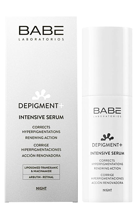 Babe Depigment+ سيروم ليلي لتفتيح وتوحيد لون البشرة بالنياسيناميد وفيتامين سي 30 مل