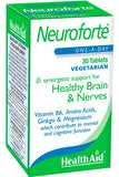 Healthaid Neuroforte أحماض أمينية لدعم الدماغ والجهاز العصبي 30 قرصًا