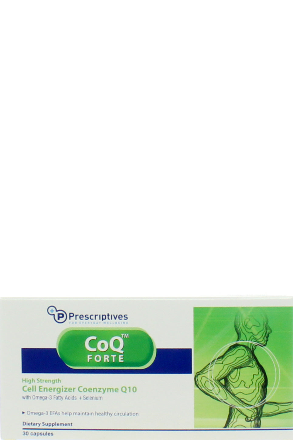 Coq Forte, Dietary Supplement For Enhanced Cellular Energy With Coq10, Omega-3 & Selenium, 30 Capsules