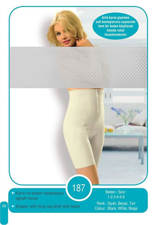 كورسيه ليلي طويل جديد لحل تشكيل الجسم الداعم بنسيج ناعم مسامي مقاس S أسود