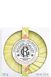 صابون Roger & Gallet Fleur D'osmanthus المعطر، لوح ترطيب فاخر بالزيوت العطرية ونفحات الحمضيات 100 جم