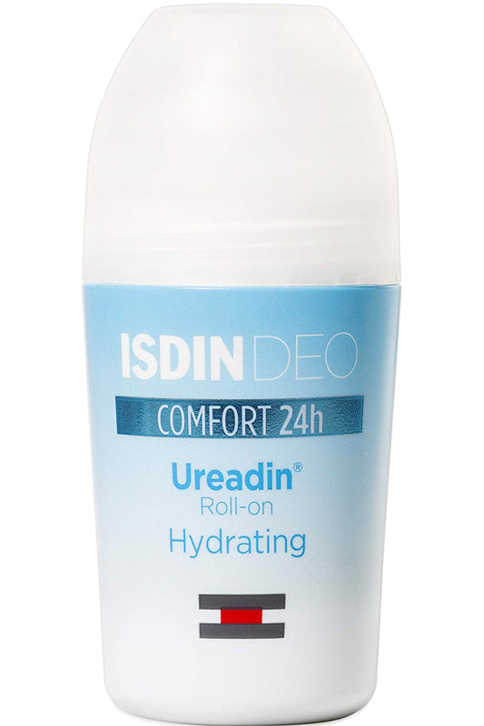 Isdin Deo Comfort مزيل عرق رول أون مرطب بيوريدين لحماية تدوم 24 ساعة - 50 مل
