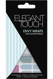 أغطية أظافر Elegant Touch Envy Wraps - ألوان الباستيل لكرسي الشاطئ (18 غلافًا)