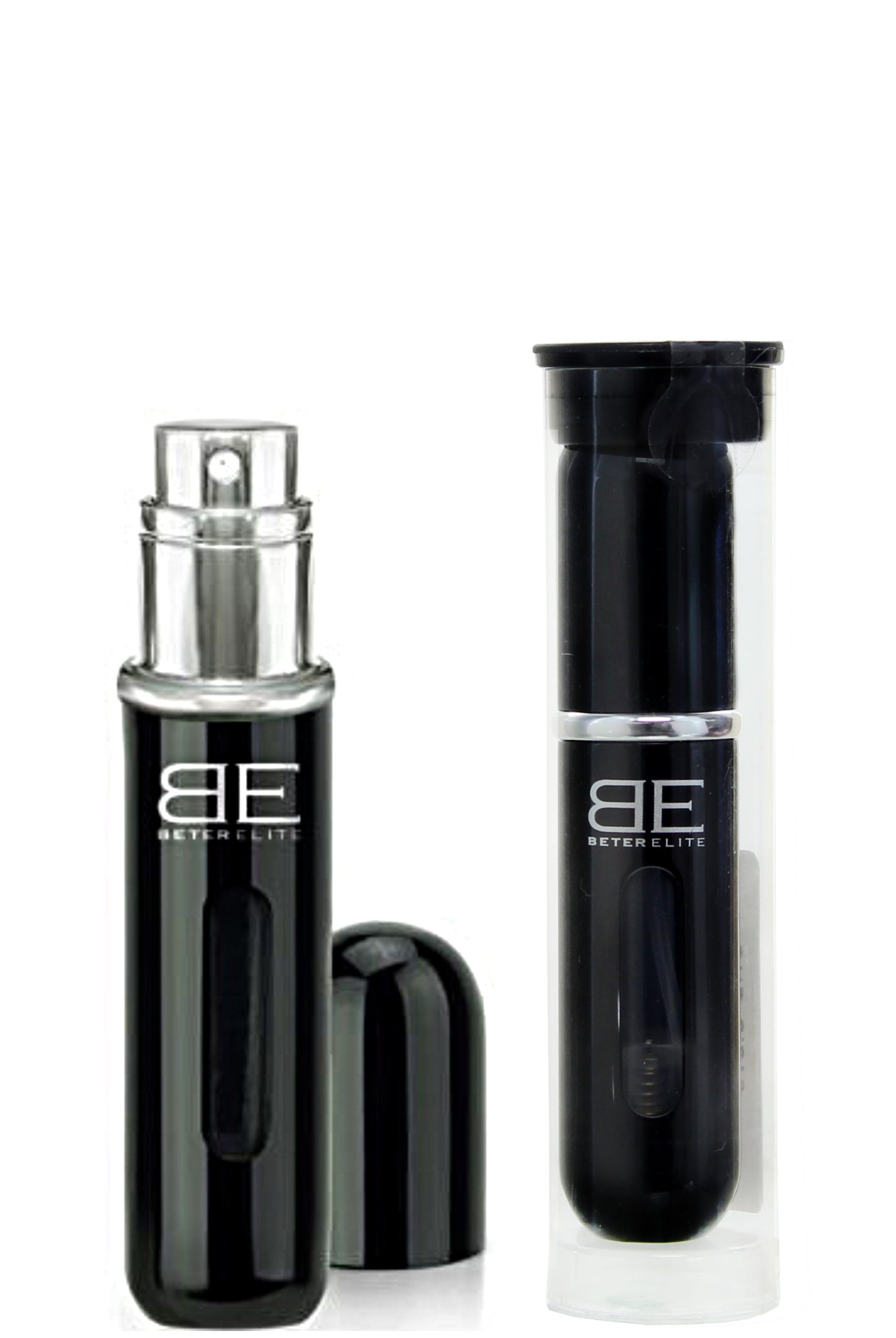 Beter Elite عبوة عطر قابلة لإعادة التعبئة تصميم صغير مناسب للسفر سعة 5 مل خزان زجاجي عالي الجودة متوافق مع لوائح إدارة أمن النقل (TSA)