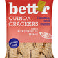 Smart Organics Quinoa Crackers Turmeric And Cumin - Gluten-free, 100g