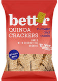 Smart Organics Quinoa Crackers Turmeric And Cumin - Gluten-free, 100g