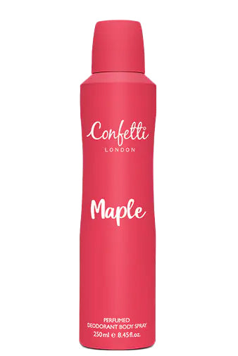 Riggslondon Perfumed Deodorant Body Spray Long-lasting Fresh Maple Scent 150 Ml
