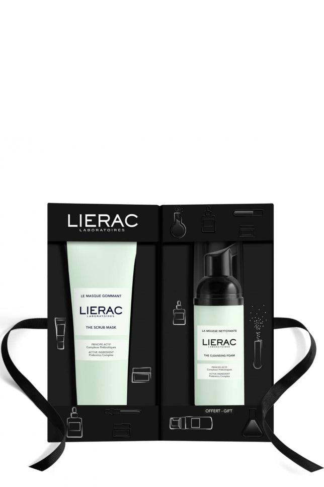 Lierac Noel 2023 Discovery Mask Set - قناع مقشر ورغوة منظفة