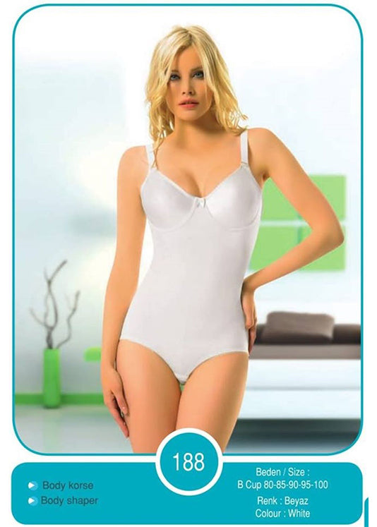 New Night Body Corset Firm Control & Support With Stretchable Fabric C Cup 90 Black