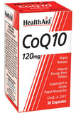 هيلث إيد Co-q-10 120 ملغ لدعم طاقة وصحة القلب 30 كبسولة