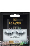 رموش Eylure Luxe ثلاثية الأبعاد Aurora - رموش صناعية خفيفة الوزن بتأثير المنك المتموج