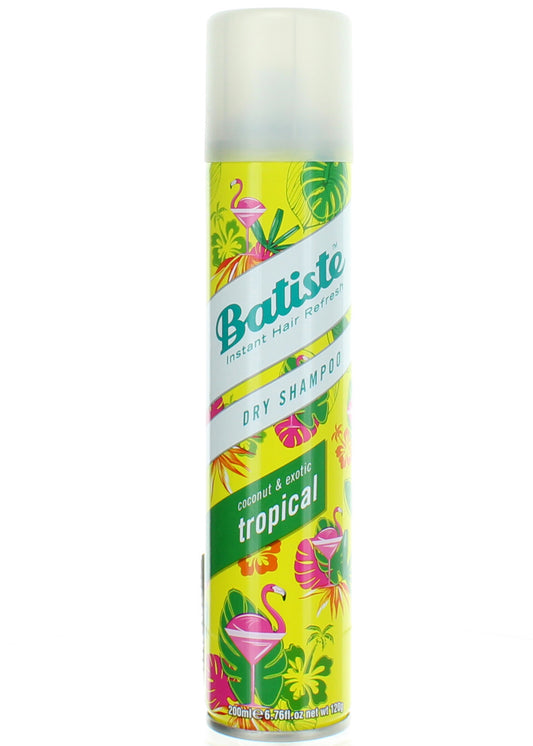 Batiste دراي شامبو تروبيكال انتعاش فوري بخلاصة جوز الهند 200 مل