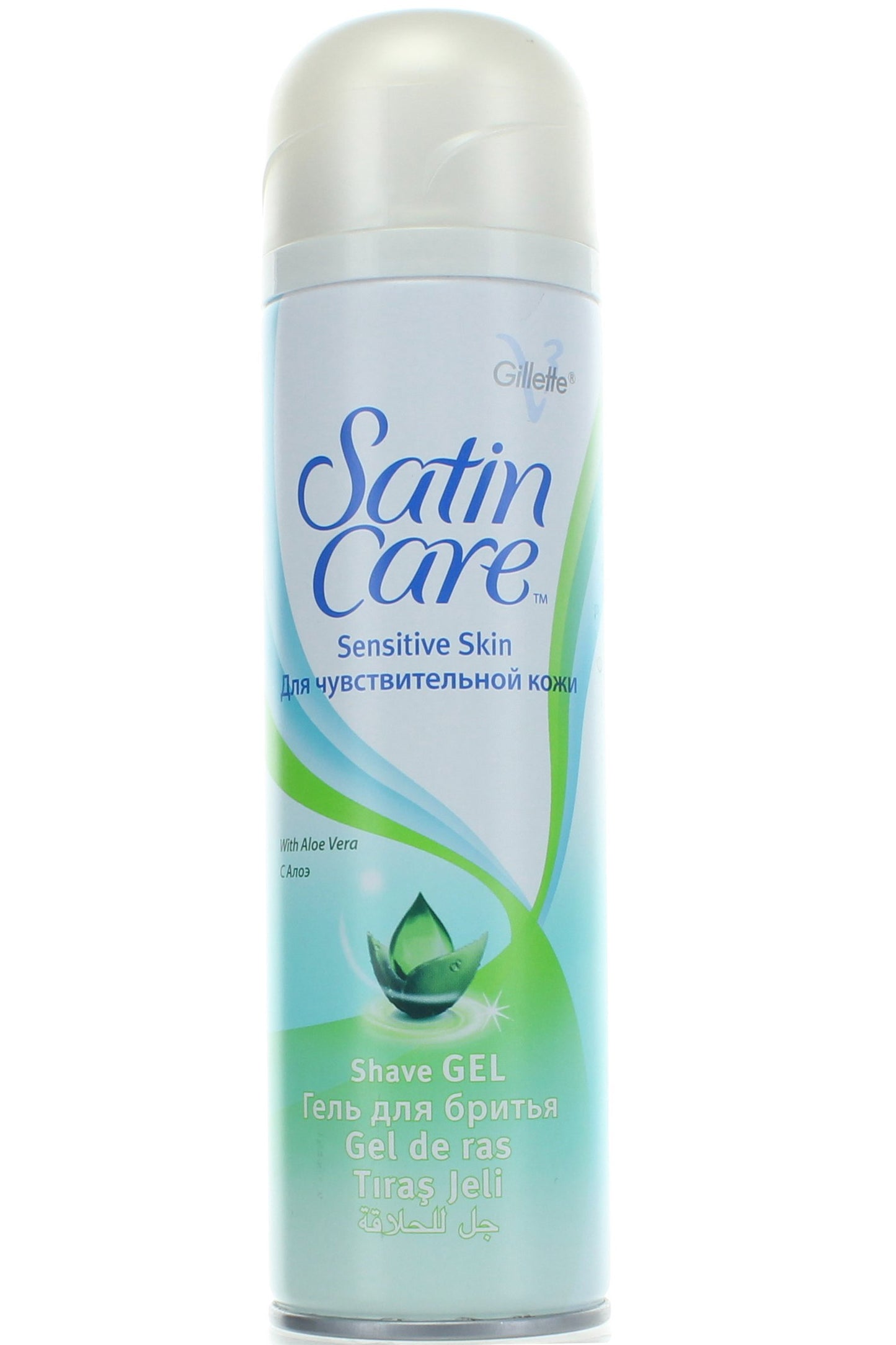 Gillette Satincare Ultra Sensitive Shave Gel - 200ml For Gentle And Smooth Skin
