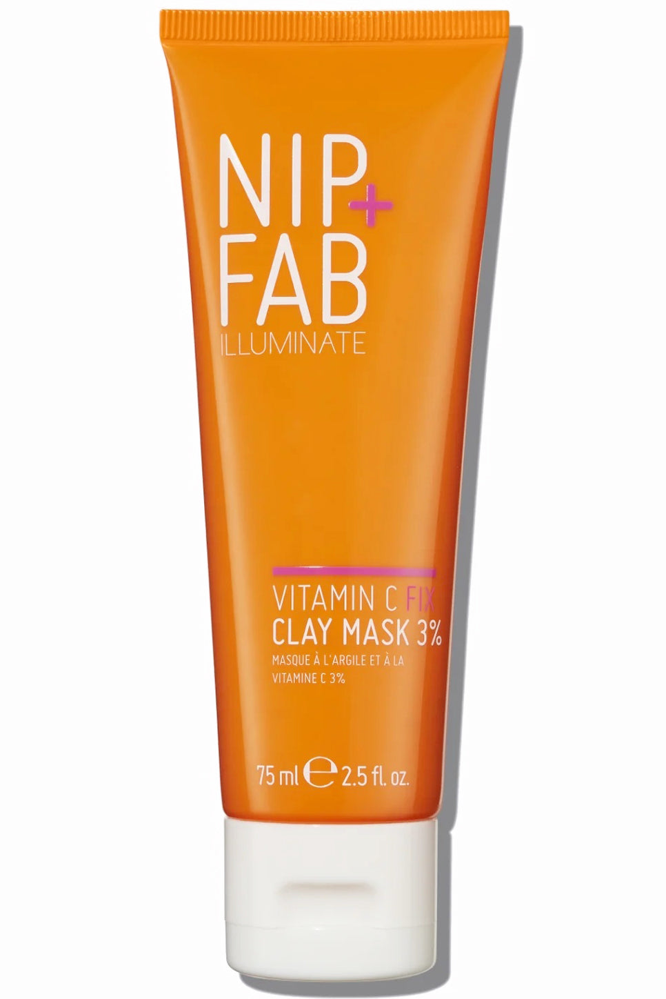 Nip Fab Vitamin C Clay Mask Brightening Deep Cleanser With 3% Vitamin C 50ml