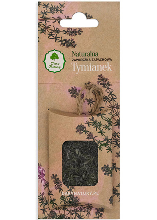 معطر داري ناتوري الطبيعي للملابس - الزعتر - رائحة صمغية عشبية، وخصائص منشطة