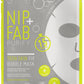 Nip+fab Teen Skin Fix Bubble Sheet Mask Oxygenating Purifying Instant Refresh For Oily Skin 1 Sheet