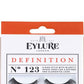 Eylure Definition No.123 - رموش بتصميم مائل مع أطراف مدببة حادة لإطالة الرموش