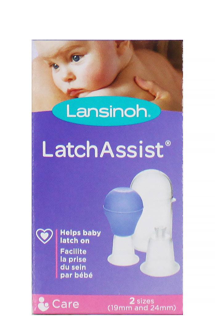 Lansinoh Latchassist Nipple Everter Breastfeeding Latch Support For Flat Inverted Nipples 19mm 24mm Sizes