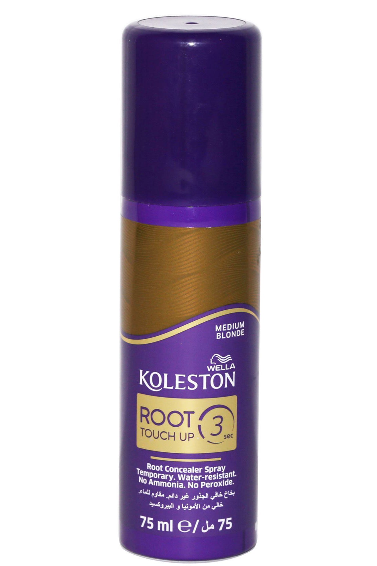 Wella Koleston Root Touch-up Spray Seamless Gray Coverage Non-greasy 75ml Medium Blonde