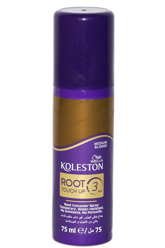 Wella Koleston Root Touch-up Spray Seamless Gray Coverage Non-greasy 75ml Medium Blonde